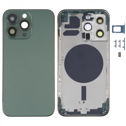 Coque arrière avec plateau pour carte SIM et touches latérales et objectif de caméra pour iPhone 13 Pro SH02GL517-36
