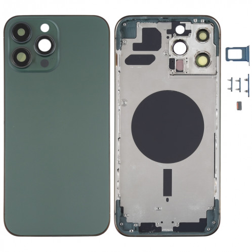 Coque arrière avec plateau pour carte SIM et touches latérales et objectif de caméra pour iPhone 13 Pro Max SH02GL1082-36