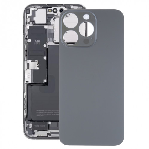 Coque arrière de batterie pour iPhone 14 Pro (noir) SH21BL904-36