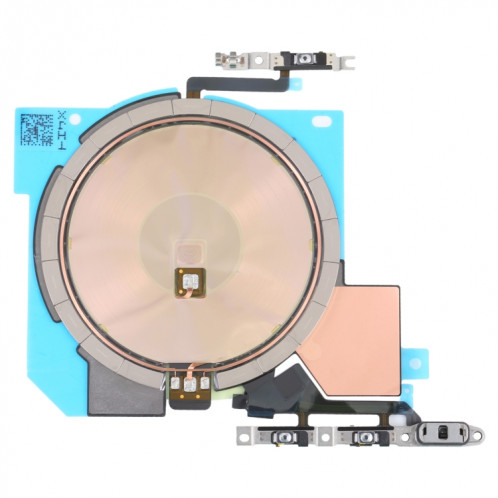 Pour iPhone 14 Pro Module de charge sans fil NFC avec câble flexible d'alimentation et de volume SH00361272-34
