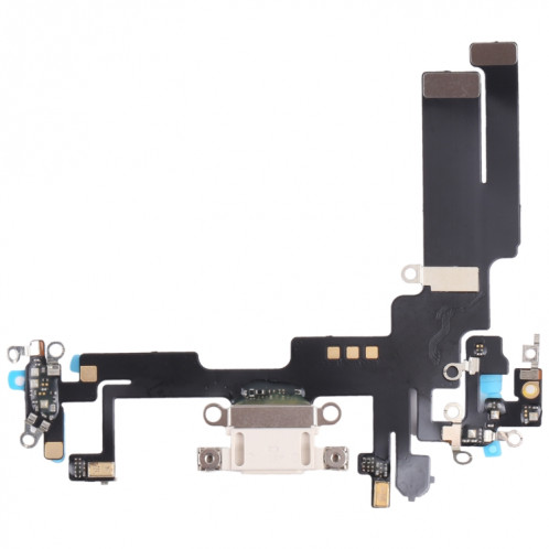 Câble flexible du port de chargement pour iPhone 14 (blanc) SH630W941-34
