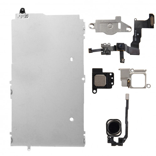 Accessoires de réparation LCD 6 en 1 pour iPhone 5s (ensemble) (noir) SH005B1612-34