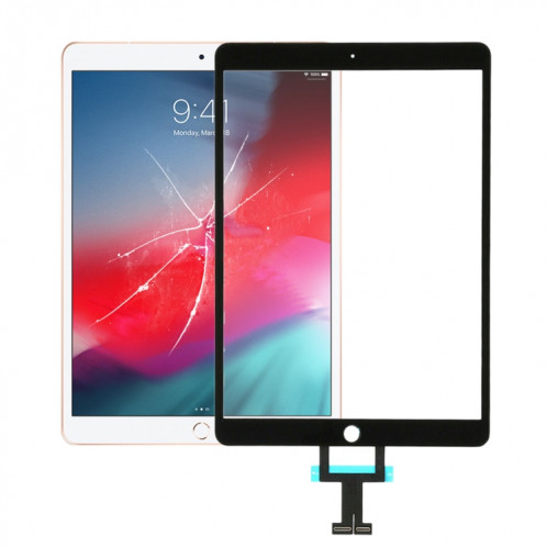 Écran tactile pour iPad Air 3 (2019) A2152 A2123 A2153 A2154 / iPad Air 3 Pro 10,5 pouces 2e génération (noir) SH558B1709-35