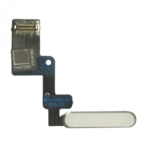 Bouton d'alimentation Câble d'empreinte digitale pour iPad Air 2020 10,9 / AIR 4 A2324 A2072 A2325 (Blanc) SH889W540-34