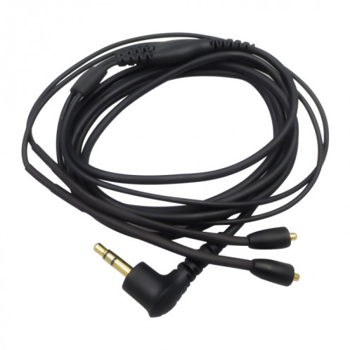 ZS0105 Câble audio pour casque pour Shure SE215 UE900 SE425 (Noir) SH149B100-35