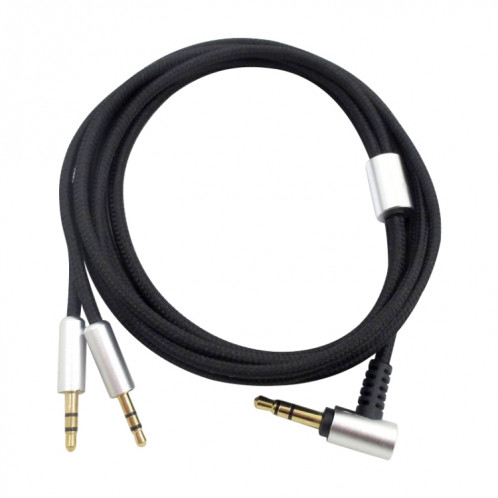 ZS0096 Câble Audio pour Casque Version Standard pour Sol Republic Master Tracks HD V8 V10 V12 X3 (Noir) SH160B1540-34