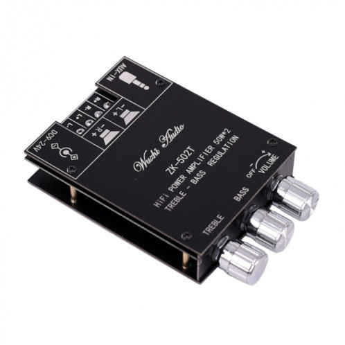 ZK-502T Bluetooth 5.0 50W x 2 Sans fil TPA3116D2 Stéréo HIFI Classe D Amplificateur d'amplificateur STEREO AUDIO AMP Amplificador SH85171690-37