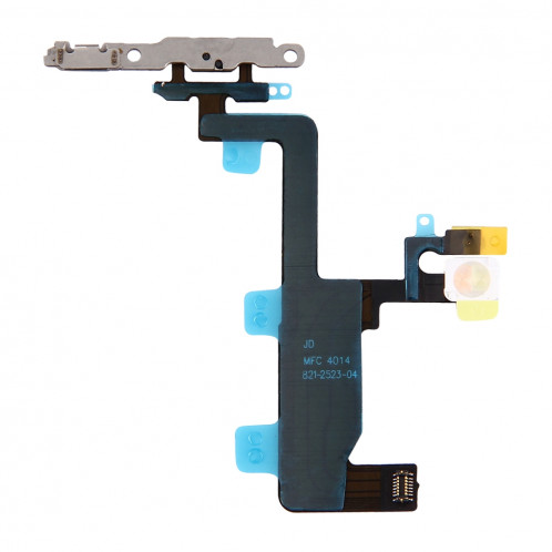 iPartsBuy pour iPhone 6 Bouton d'alimentation et câble Flexlight avec supports SI01581626-35