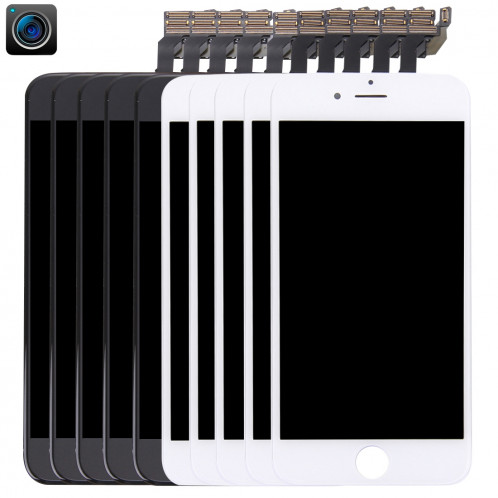5 PCS Noir + 5 PCS Blanc iPartsAcheter 4 en 1 pour iPhone 6 (Caméra avant + LCD + Cadre + Touch Pad) Assemblage de numériseur S594FF106-39