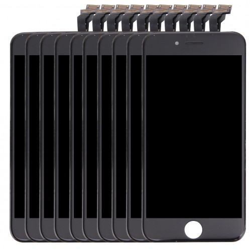 10 PCS iPartsAcheter 3 en 1 pour iPhone 6 (LCD + Frame + Touch Pad) Digitizer Assemblée (Noir) S12568563-39