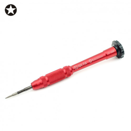 JIAFA JF-609-0.8 Pentalobe 0.8 Tournevis pour vis de port de chargement iPhone (rouge) SJ210R120-36