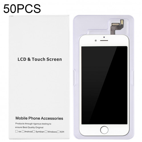 50 PCS Ecran LCD et Digitizer Assemblage Complet Carton Blanc Emballage Boîte pour iPhone 6s Plus et 6 Plus SH1143322-35