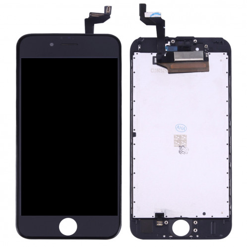 iPartsBuy 3 en 1 pour iPhone 6s (LCD + Frame + Touch Pad) Assembleur de numériseur (Noir) SI588B413-37