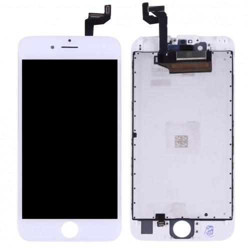 iPartsAcheter 3 en 1 pour iPhone 6s (LCD + Frame + Touch Pad) Assemblage Digitizer (Blanc) SI588W1354-37