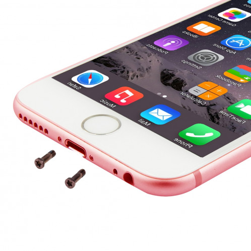 100 PCS iPartsAcheter pour iPhone 6s & 6s plus vis de port de charge universelles (or rose) S106RG1701-33