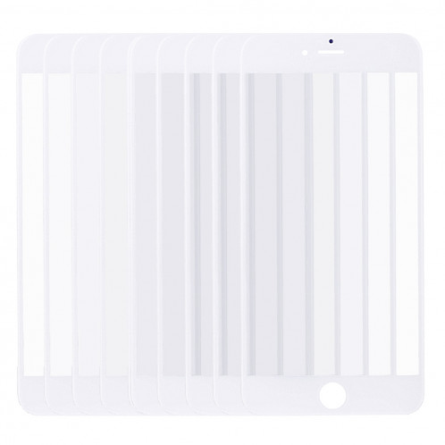 10 PCS iPartsAcheter pour l'écran de verre externe de l'écran avant de l'iPhone 6s (blanc) S178WT1036-38