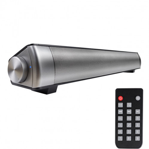 Soundbar LP-08 (CE0152) Lecteur MP3 USB 2.1CH Haut-parleur de sonorisation sans fil Bluetooth avec télécommande (noir) SH112B1695-311
