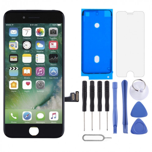 Écran LCD d'origine et numériseur complet pour iPhone 7 (noir) SH314B1239-315