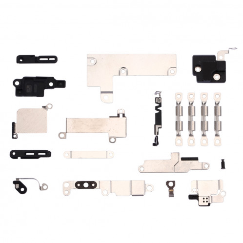iPartsBuy 19 en 1 pour iPhone 7 accessoires de réparation intérieure partie en métal ensemble SI1531878-33