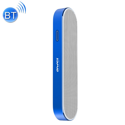 awei y220 haut-parleur bluetooth sans fil portable v4.2 avec HD clair son stéréo 3D et suppression du bruit, support carte TF / AUX (bleu) SA213L837-313