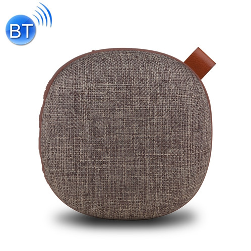 Mini haut-parleur Bluetooth sans fil portable awei Y260 IPX4 étanche, micro intégré, carte de support TF (marron) SA216Z1783-310