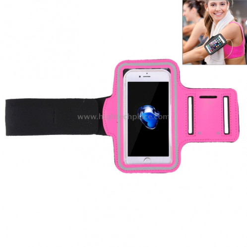 Brassard de sport avec poche à clé, pour iPhone 8 et 7 Brassard de sport avec poche à clé (magenta) SB100M5-314