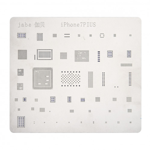 Pour iPhone 7 Plus Réparation de réparation de téléphone portable BGA Reballing Stencils SF391155-35