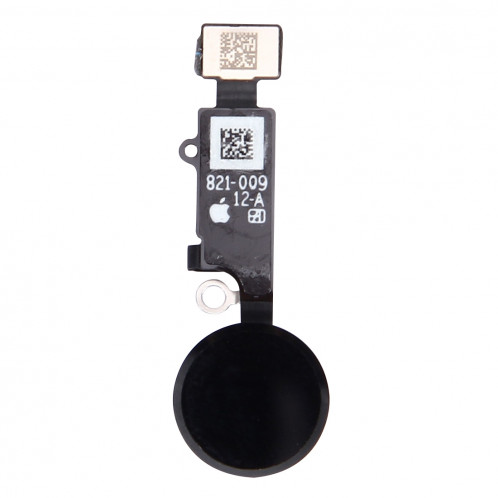 Bouton principal pour iPhone 7 Plus, non compatible avec l'identification des empreintes digitales (noir) SH129B1992-35