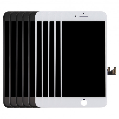 5 PCS Noir + 5 PCS Blanc Ecran LCD et Digitizer Assemblage Complet pour iPhone 7 Plus (5 Noir + 5 Blanc) SH10421015-37