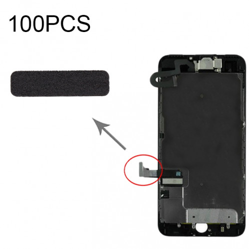 100 PCS Touch Flex Cable Cotton Pads pour iPhone 7 Plus SH83221732-34