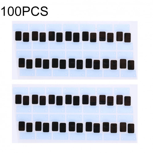 100 autocollants noirs de bande adhésive de câble de câble d'affichage à cristaux liquides de PCS pour l'iPhone 8 SH35571181-33