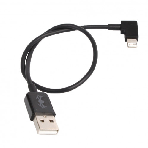Câble de connexion de données USB à 8 broches à angle droit de 30 cm pour DJI SPARK / MAVIC PRO / Phantom 3 et 4 / Inspire 1 et 2 SH39031559-37