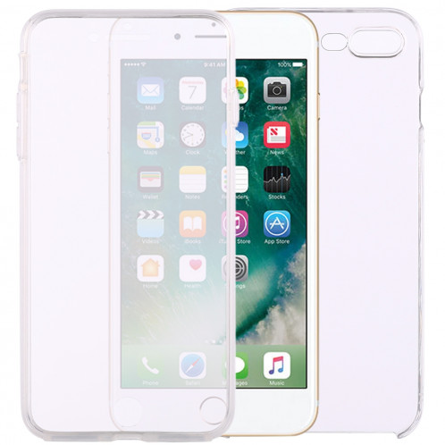 Étui ultra-mince transparent pour PC + TPU de 0,75 mm pour iPhone 8 Plus et 7 Plus SH01041825-34