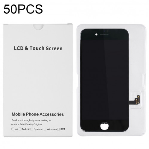 50 PCS Ecran LCD et Digitizer Assemblage Complet Carton Blanc Emballage Emballage pour iPhone 8 Plus / 7 Plus SH0192861-35