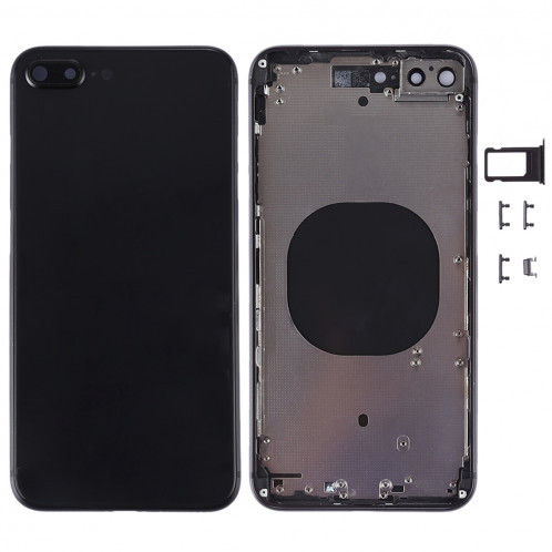 Housse de protection arrière pour iPhone 8 (noir) SH22BL1597-36