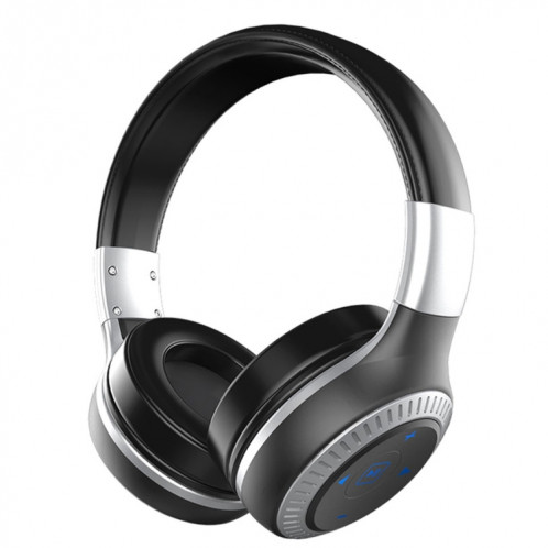 ZEALOT B20 casque stéréo filaire sans fil Bluetooth 4.0 subwoofer avec prise de câble Audio universelle 3,5 mm et microphone HD, Pour téléphones mobiles et tablettes et ordinateurs portables (Argent) SZ227S302-313