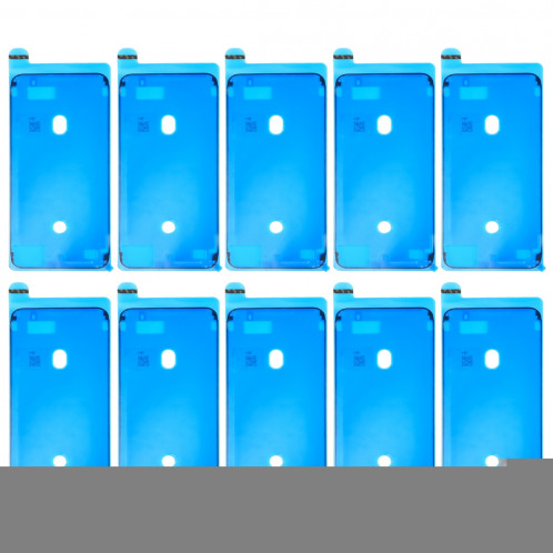 10 PCS iPartsAcheter pour iPhone 8 Plus LCD Cadre Bezel Adhésifs Autocollants (Noir) S1318B773-36