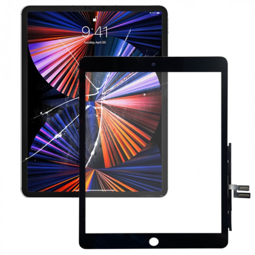 Panneau tactile pour Apple iPad 10.2 (2021) (noir) SH138B1300-36