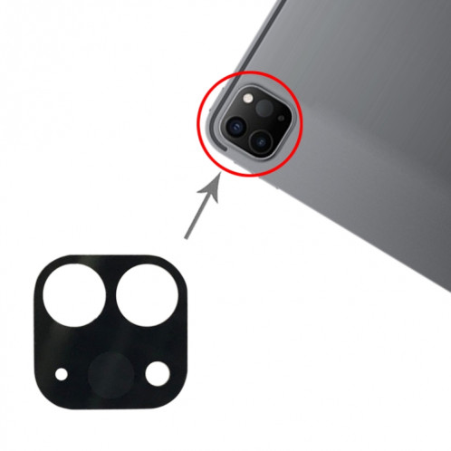 Objectif de la caméra arrière pour iPad Pro 11 (2020) / 12.9 (2020) SH0271662-34