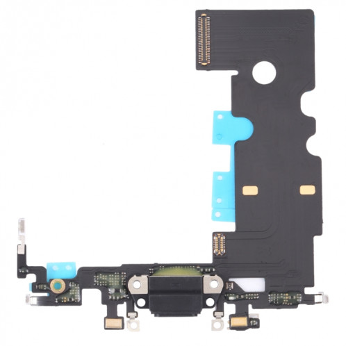 1, Câble flexible de port de charge pour iPhone SE 2020 (noir) SH026B1061-34