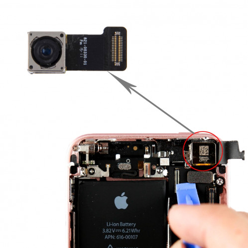 iPartsAcheter pour iPhone SE Original Caméra Arrière SI7202286-34