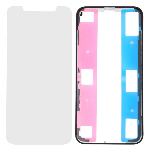 iPartsAcheter pour iPhone X Support de cadre d'écran LCD avec tôle SI00651509-36