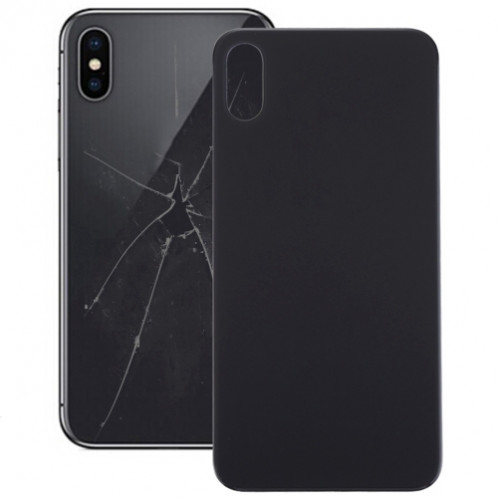 Coque Arrière Batterie Verre pour iPhone XS Max (Noir) SH61BL1190-34