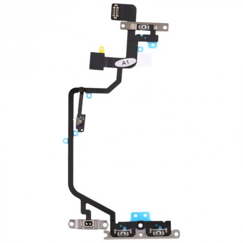 Câble flexible pour lampe de poche et bouton d'alimentation et bouton de volume pour iPhone XR SH04671670-34