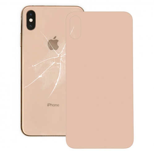 Coque Arrière Batterie Verre pour iPhone XS (Or) SH61JL614-34