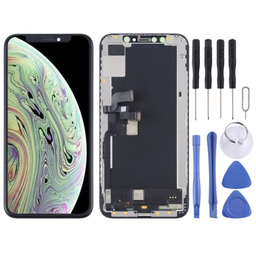 Matériau OLED d'origine Écran LCD et Digitizer Assemblage complet pour iPhone XS SH03591553-37