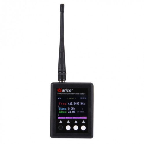 Compteur de fréquence tenu dans la main portatif de SF401 Plus pour le talkie-walkie, fréquence: 27MHz-3000MHz SC0103958-311