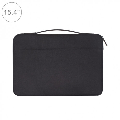 15,4 pouces de mode Polyester + Nylon Sac à main pour ordinateur portable en nylon pour ordinateur portable, pour Macbook, Samsung, Lenovo, Xiaomi, Sony, DELL, CHUWI, ASUS, HP (Noir) SH659B1932-312