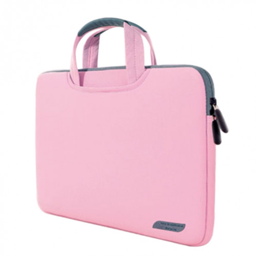 15.6 pouces sac à main portable perméable à l'air portable pour ordinateurs portables, taille: 41.5x30.0x3.5cm (rose) S1580F66-310