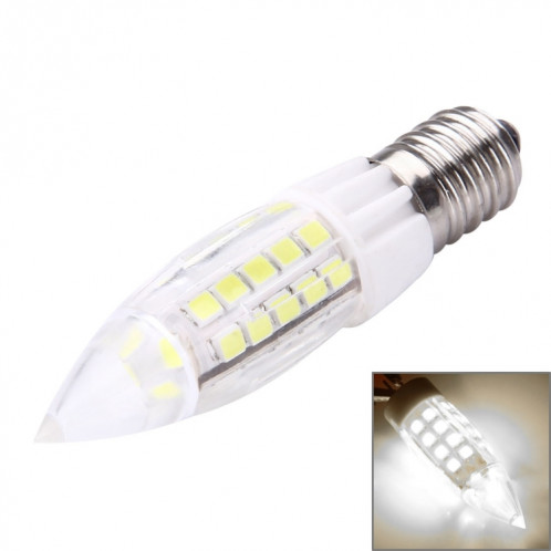 E14 4W 300LM bougie ampoule de maïs, 44 LED SMD 2835, AC 220-240V (lumière blanche) SH82WL306-37